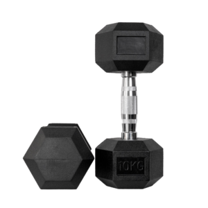 Dumbbell Cromado Vulcanizado 10KG