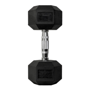 Dumbbell Cromado Vulcanizado 15KG
